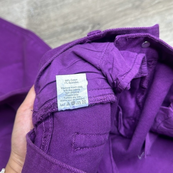 NEW J.Crew Women’s Purple Toothpick Low-Rise Skinny Jeans Sz 26 - Picture 11 of 11